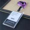 Work Identity ID Card Holder Adjustable Name Card Cover Business Card Holder  Women Men