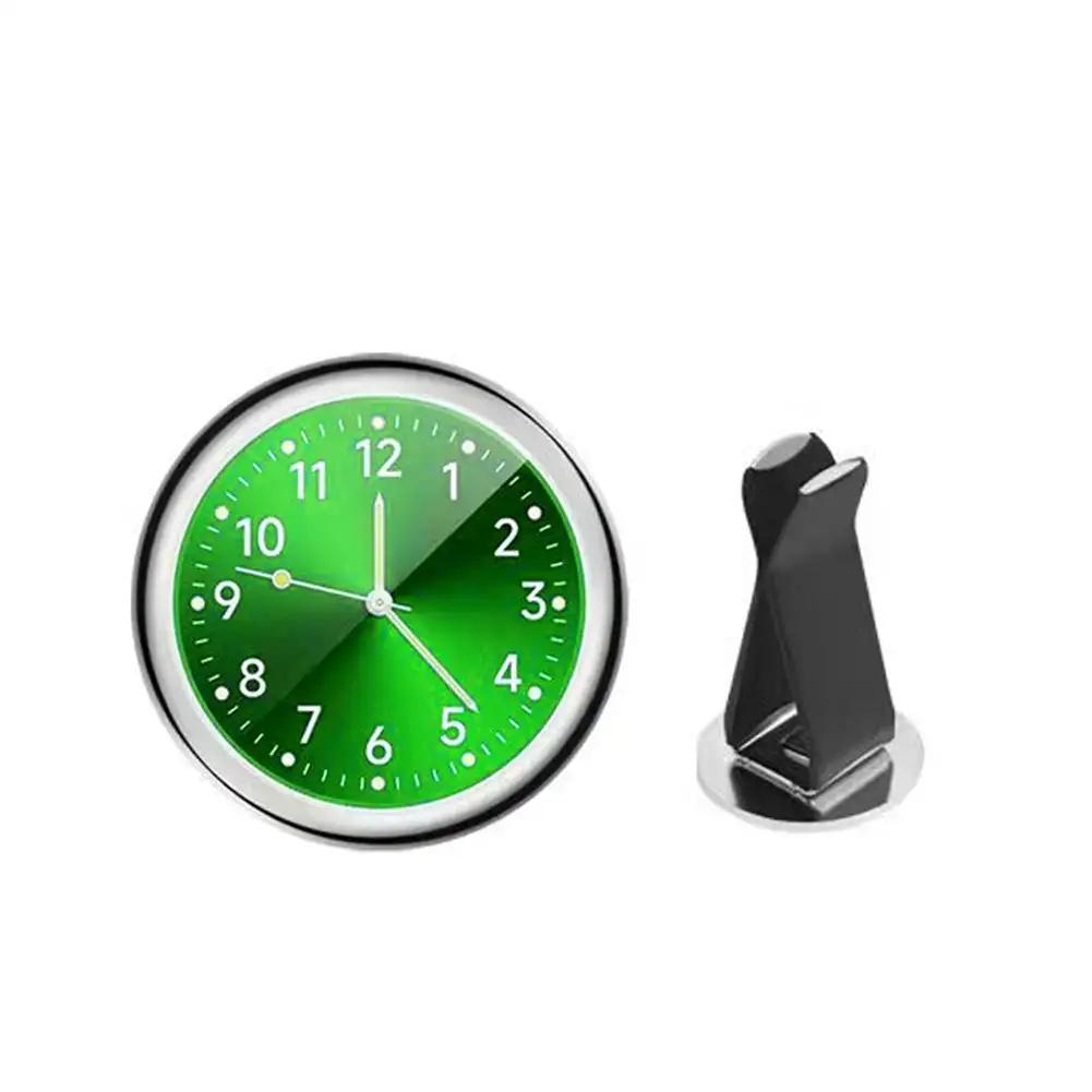 Светящиеся автомобильные кварцевые часы для воздуховодов, термометры и гигрометры для автомобилей, украшения, аксессуары для украшений