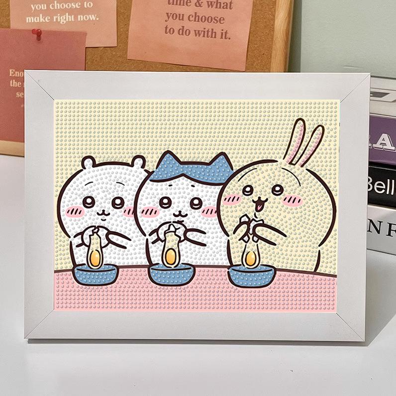 Набор для 5D-алмазной вышивки Sanrio в рамке – Образовательная игрушка для детей