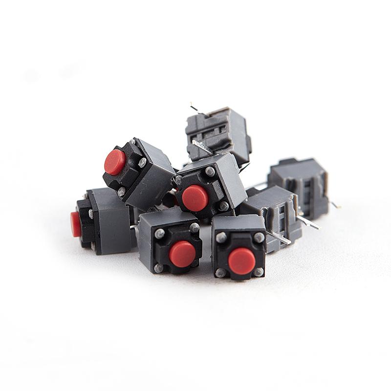10Pcs Kailh 6x6x7.3mm Silent Micro Switch Mute Button For Wireless Mouse DIY Repair Low Noise Long Lifespan Easy Installation