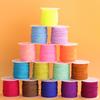 Нейлоновый шнур 0,8 мм * 20 м, нить для браслетов, сделай сам, 1 рулон, для ожерелья, ювелирных аксессуаров