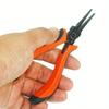 Thin Flat Needle Nose Pliers Electrician Forceps for Jewelry and Handcraft Making Craft Beading Beads Pliers Tool