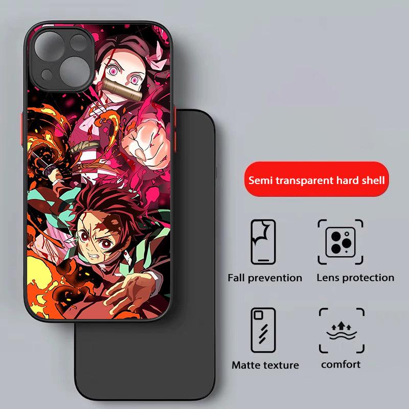 Чехол для телефона Nezuko Anime Demon Slayer для iPhone 11 XR XS 7 8 Kyojuro Purgatory