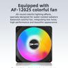 TEUCER AF-120 Water Cooler 12cm RGB Fan Processor Heatsink 120mm PC Water Cooling Radiator For intel 2011/1700/155X AMD AM4 AM5