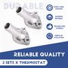 A60M-2Sets V-Twin Aluminum Thermostat Outlet Cover For Can-Am 800 1000 Outlander Renegade 420222690 420222691