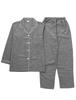 Of Pajamas Gauze Double Gauze 100 Cotton Gauze Pajamas Sleepwear Spring Dark [Gifts Brilliance] Women's Women's Women's Women's (M, Gray) PJ_2784