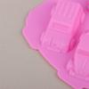 1Pc Cartoon Car Shape Silicone Mold Diy Chocolate Muffin Ice Baking Pan Soap Pastry Bakeware Cake Decoration Baking Mold