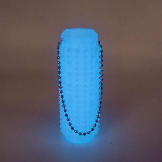 Игрушка-фиджет Spiky Roller с цепочкой из бусин, снятие тревожности, стресса, концентрация внимания, неровная массажная палочка, сенсорный ролик, брелок-подвеска