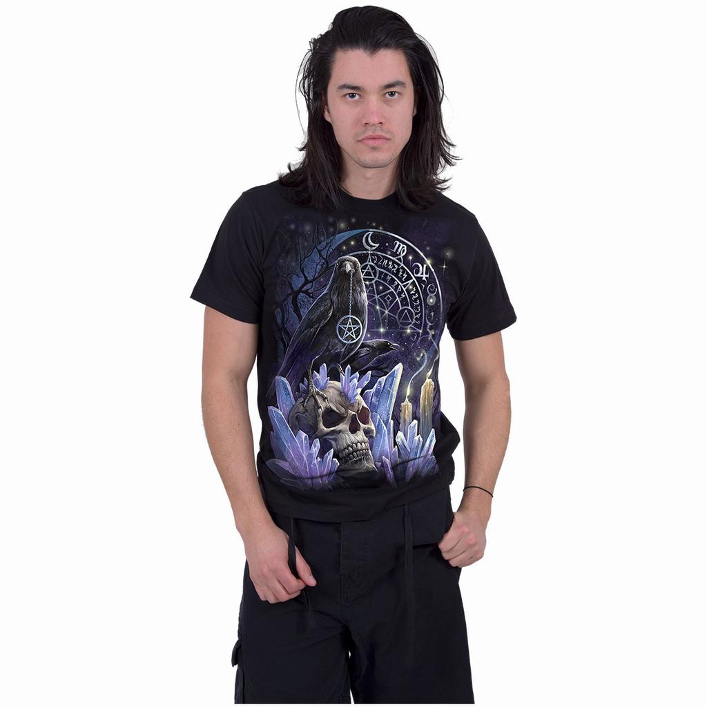Spiral Direct Unisex Adult Witchcraft Back Print T-Shirt