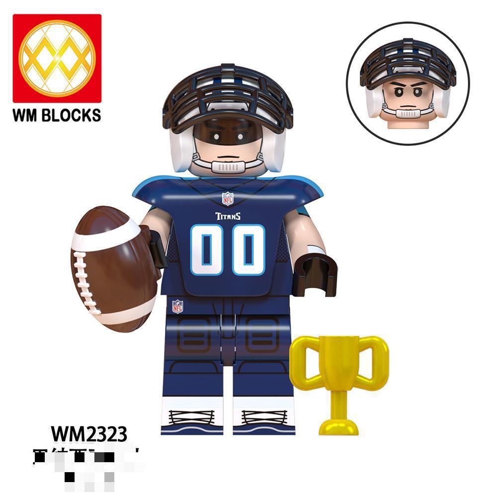 WM6135-2326 Rugby Series Puzzle Assembly Building Blocks Toy