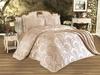 Покрывало Busem из жаккардового велюра - Капучино