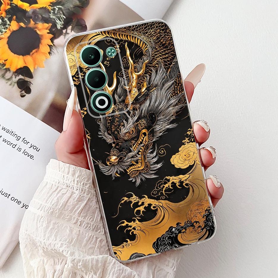 For Oppo A5 5G 2025 Case CPH2735 Luxury Fashion Painted Cover Soft Slim Phone Case For Oppo A5 Pro CPH2695 OppoA5 A5Pro 5G Shell
