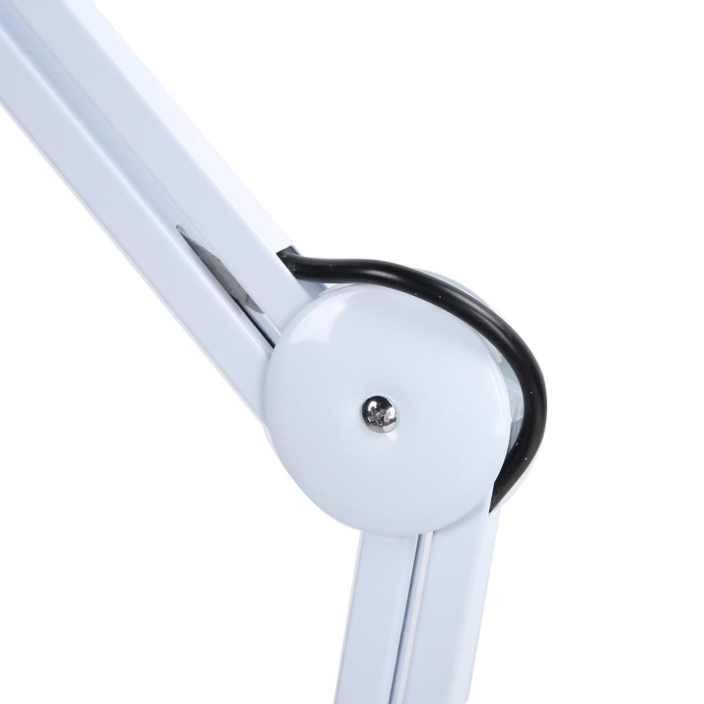 Beauty Cosmetic Tattoo Manicure 5x Magnifying Lighted Desk Magnifier Light Lamp With Clamp