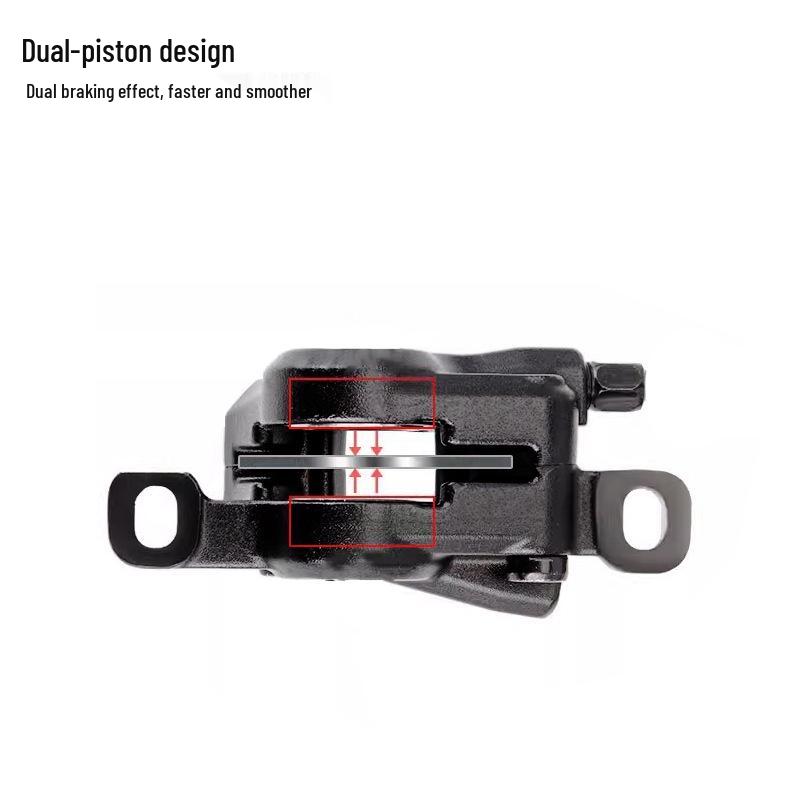 Гидравлические дисковые тормоза для горного велосипеда HASSNS с металлическими колодками