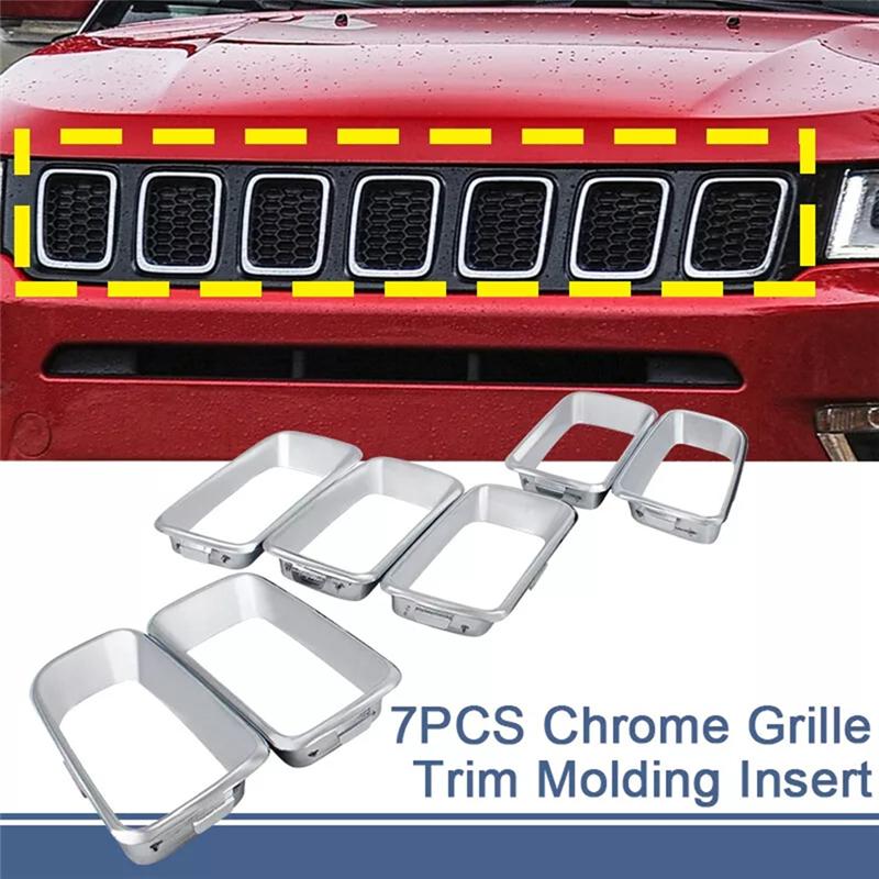 68109865AA Car Center Grill Trim Frame Grille Trim Molding ert For Jeep Compass 2011-2016 CH1210111
