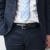[KOGUMA BELT] Мужской деловой ремень KOGUMA BELT Ремень джентльмена Ремень для костюма Натуральная кожа Бычья кожа 30 мм ширина 3 см ширина Простой