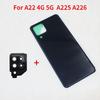Новая задняя часть для Samsung Galaxy A22 4G 5G A225 A226, запасные части для задней двери аккумулятора с камерой