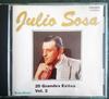 CD ХУЛИО СОСА - 20 Величайших Хитов Том 2  2470223 Columbia 1993 Аргентина Латинский Б/у