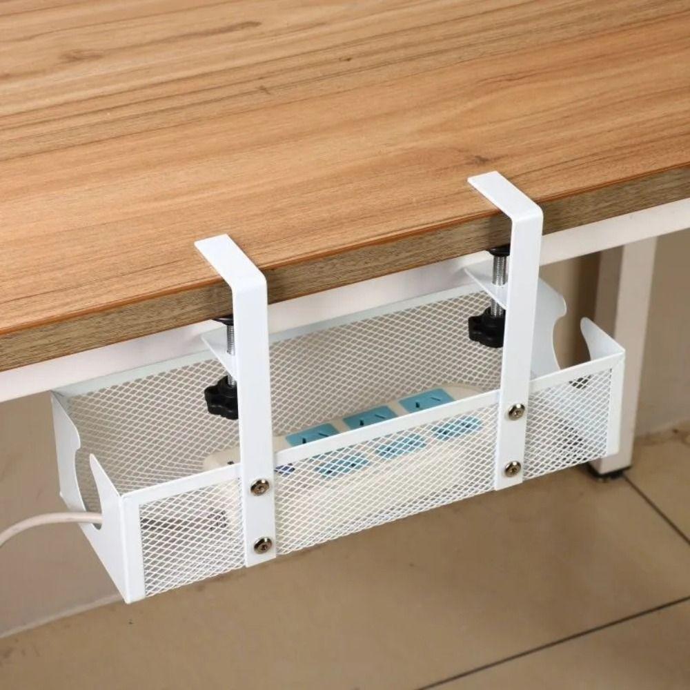 Clamp Cable Tray Power Strip Socket Basket Steel Cable Management Wire Management
