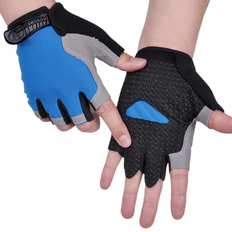 Fingerless Half Finger Gloves Breathable Bicycle Accessories Outdoor Sports