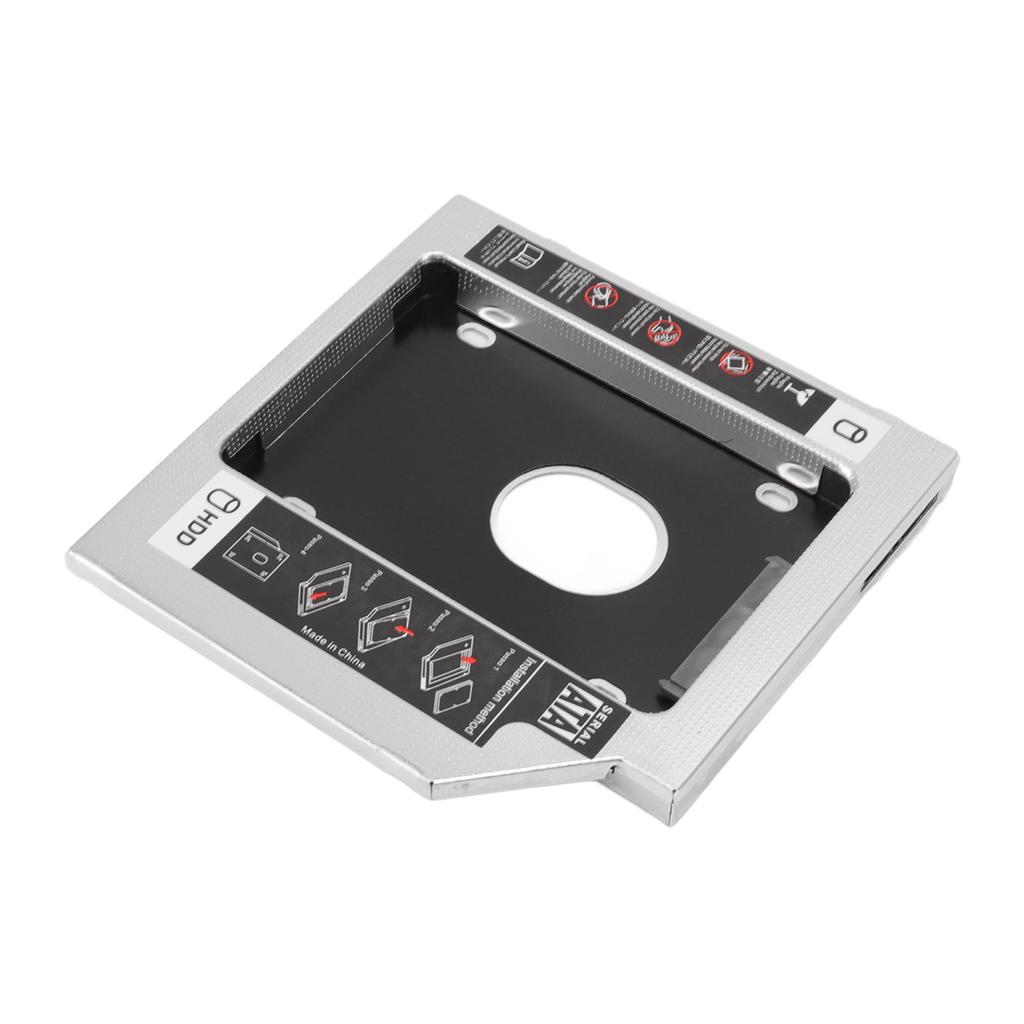 SATA к SATA 2-й HDD SSD Корпус 2-канальная защита Кассета для жесткого диска Лоток для 12,7 мм CD