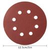 100Pcs 125mm Sanding Discs 8 Hole Hook Loop Sandpaper 80Grit-3000Grit Sanding Paper 5Inch Sanding Disc Abrasive Polishing Tools
