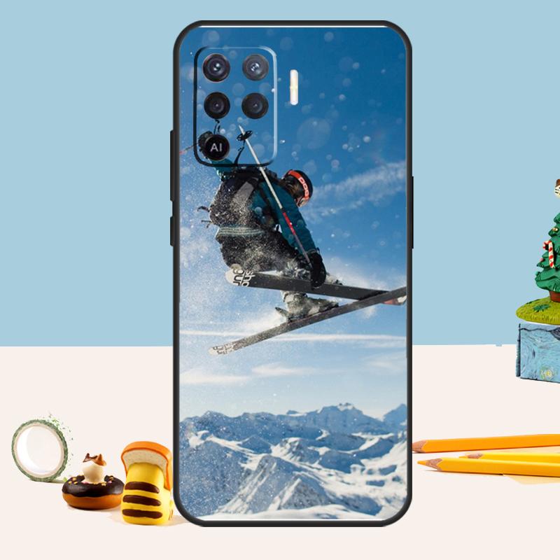 Чехол для лыж, снега, сноуборда для Oppo A54 A74 A94 A80 A60 A40 A18 A38 A58 A78 A98 A96 A76 A16 A15 A17 A57 A5 A6 Pro