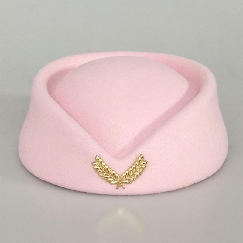 Шляпа стюардессы Костюм для косплея стюардессы Бортпроводницы Прямая трансляция Сценическое выступление Здание Собственность