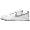 Nike Big Steed Abrasion Resistant Breathable Low top Skateboard Shoes Unisex Gray White 355152-106(Team1497-)