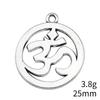 Рождественские украшения, подвески, ювелирные изделия, OM Yoga Charms, подвеска, дешевые вещи, подвеска для мобильного телефона
