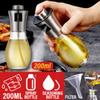 200 мл распылитель масла для приготовления пищи с воронкой бутылка-распылитель масла из нержавеющей стали стеклянная бутылка для приготовления пищи
