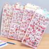 Мультяшные 3D Кролик Конфетные Капли Наклейки Милые DIY Мини Каваи Пухлые Наклейки Скрапбукинг Ноутбук Чехол для Телефона Кристаллические Наклейки