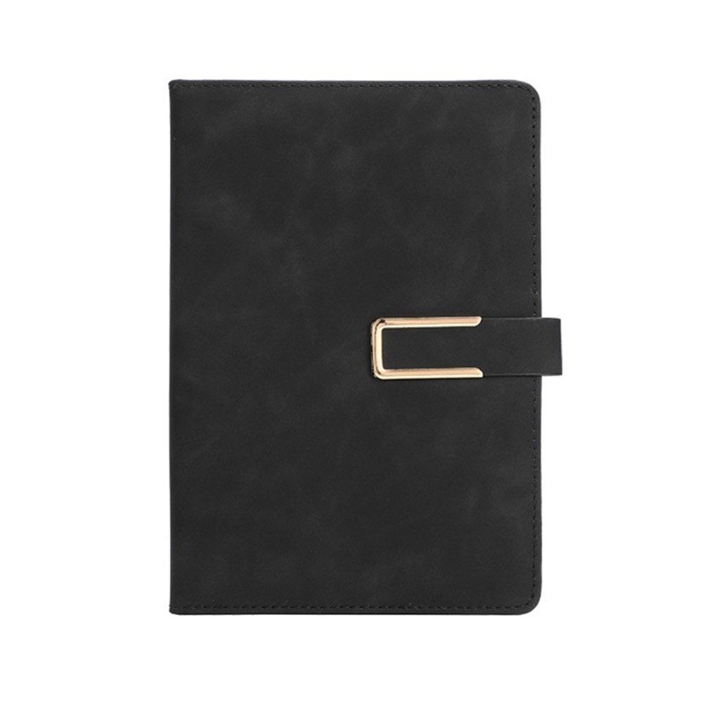 A5 Size A5 Notebook Horizontal Line Loose-Leaf Book New Leather Notebook