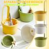 Creative Sink Hanging Strainer Basket Openable Bottom Cover Detachable Multifunctional Quickly Drain Kitchen Garbage Filter