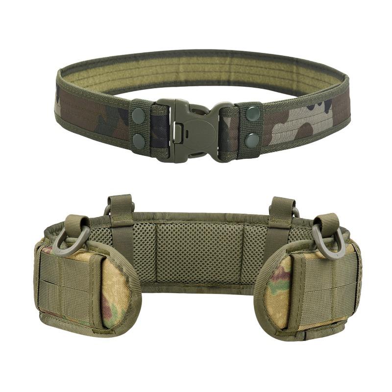 Outdoor Waist Belt Multi-Functional Quick Release Waist Seal Buckle Nylon Waistband