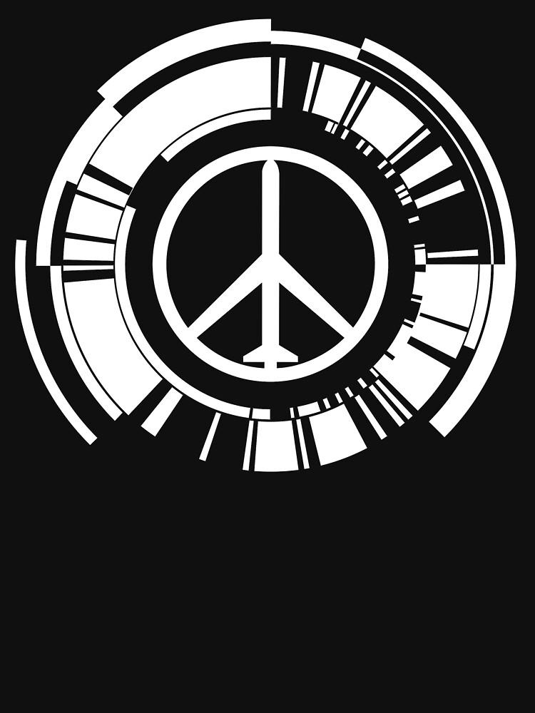 Metal Gear Metal Gear Solid, Peace Walker Emblem (White) Classic Unisex T-Shirt