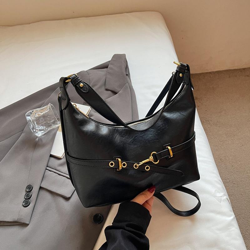 Ретро сумка женская большой вместимости осенняя новая повседневная на плечо простая рабочая сумка-тоут сумка-ведро