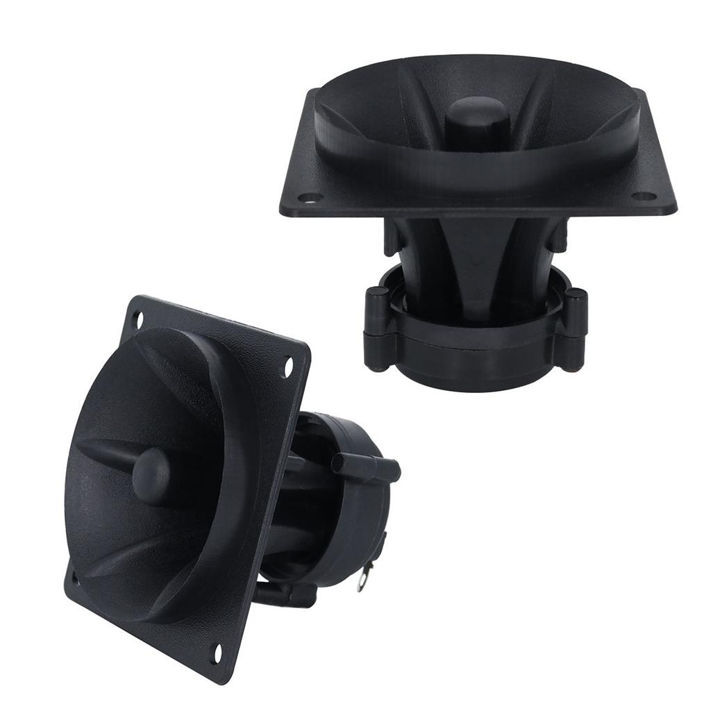 High Power 3Inch Square Horn Tweeter Buzzer 4-8Ohm 75-150W Buzzer Treble For Versatility Use Crisp Sound Quality
