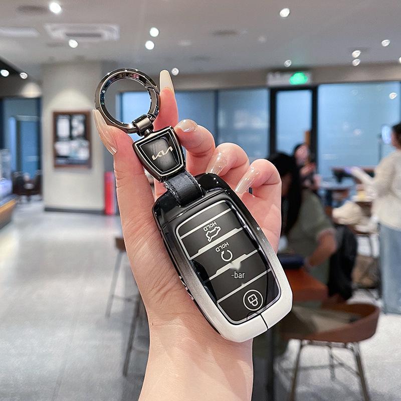 Умный металлический чехол для ключей Kia Huanchi KX3/KX4/KX5/KX7 2023