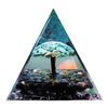 Tree of Life Pyramid Crystal Protection Energy Generator Meditation Yoga Spiritual Balance Home