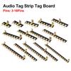1Pcs G10 FR4 Bakelite Audio Tag Strip Board 3-16Pins HiFi DIY Solder Strip  Wiring Solder Board