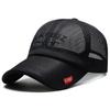 Men'S Mesh Baseball Cap Breathable Summer Caps Dad Hat Outdoor Fishing Hats Snapback Trucker Cap