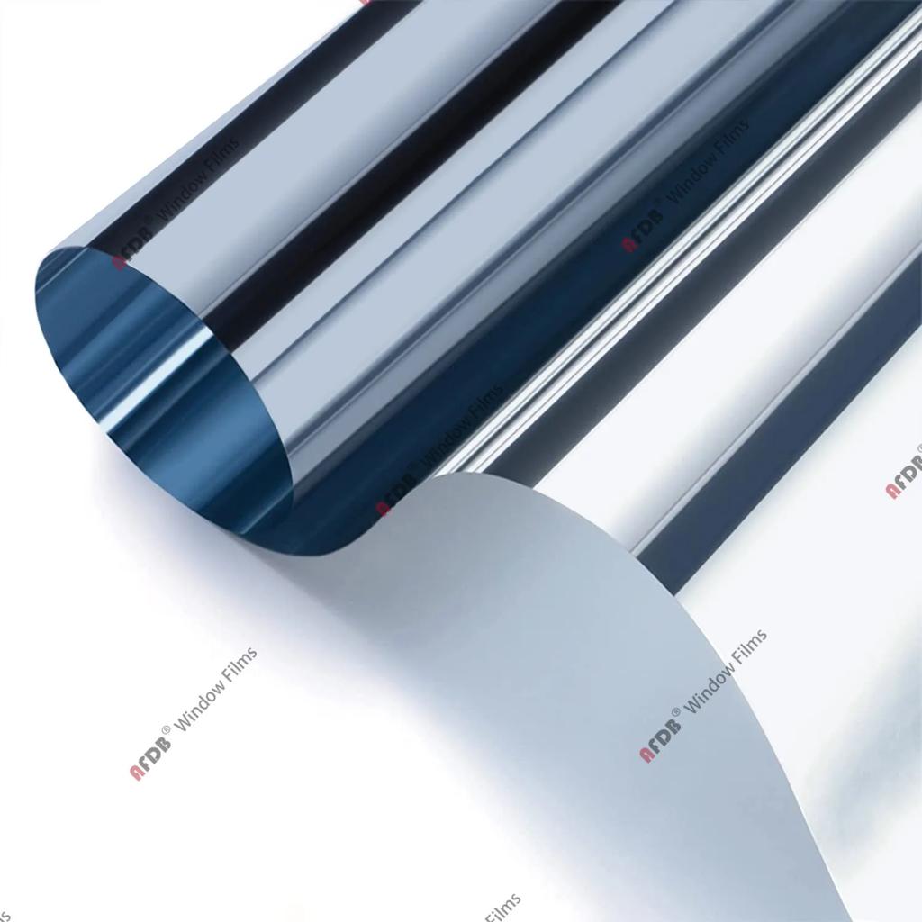 Односторонняя зеркальная оконная пленка, светоотражающая самоклеящаяся пленка, солнцезащитная оконная наклейка, теплоизоляция, защита конфиденциальности, тонировка стекла