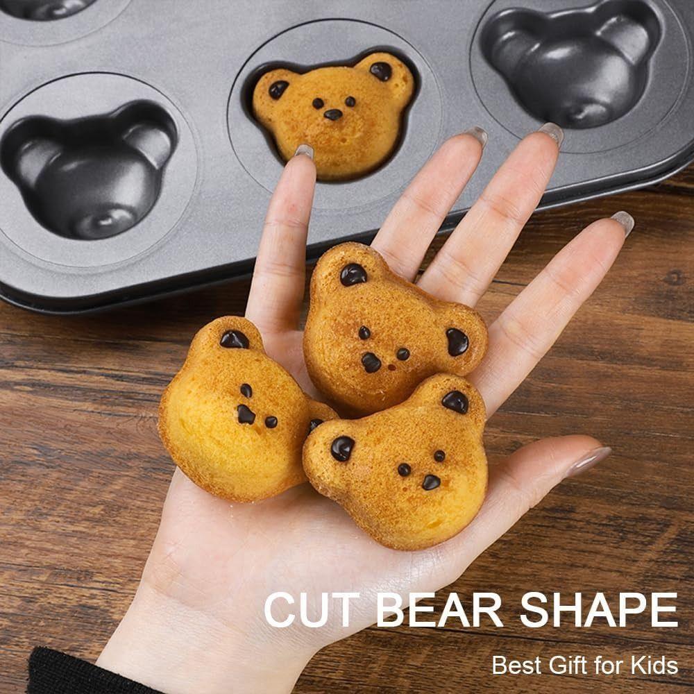 6/9/12 Cavity Cake Mold Non-stick Coating Baking Tray High-quality Muffins Moulds Cake Making