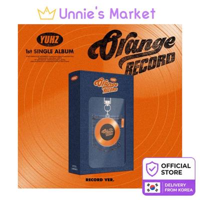 YUHZ Первый сингл-альбом [Orange Record] Запись версия. (Альбом Kiwee) + Бесплатный подарок