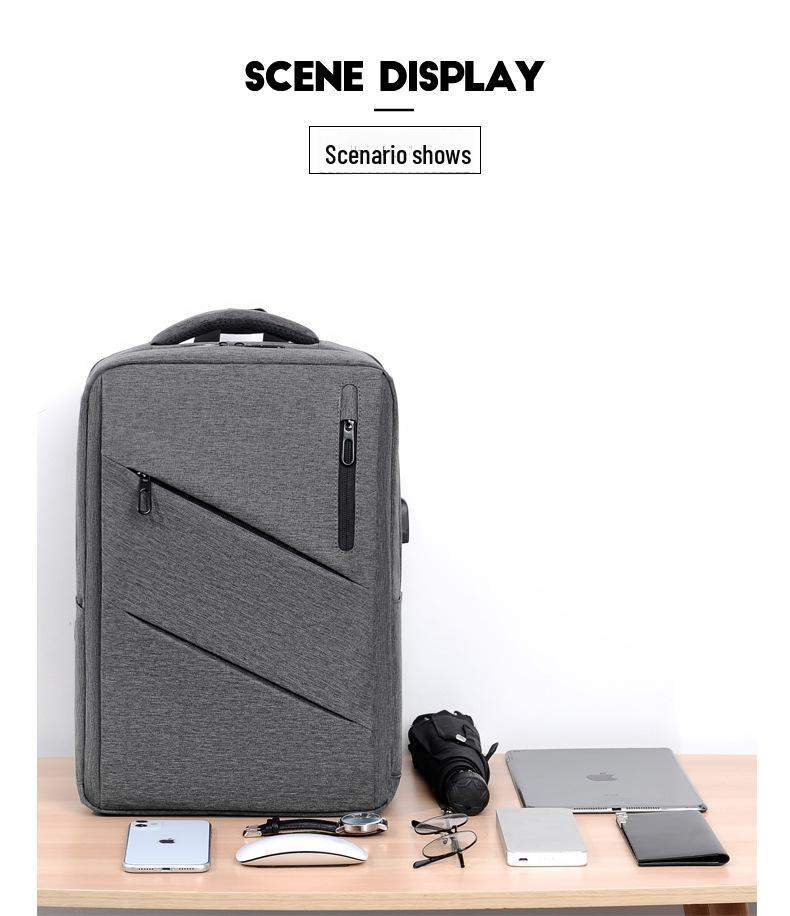 Водонепроницаемый мужской дорожный рюкзак большой вместимости – модный, прочный, деловой и удобный для ноутбука