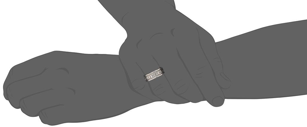 Diesel Кольцо унисекс DX1108 DX110800DJW 115 A 01 [Дизель]