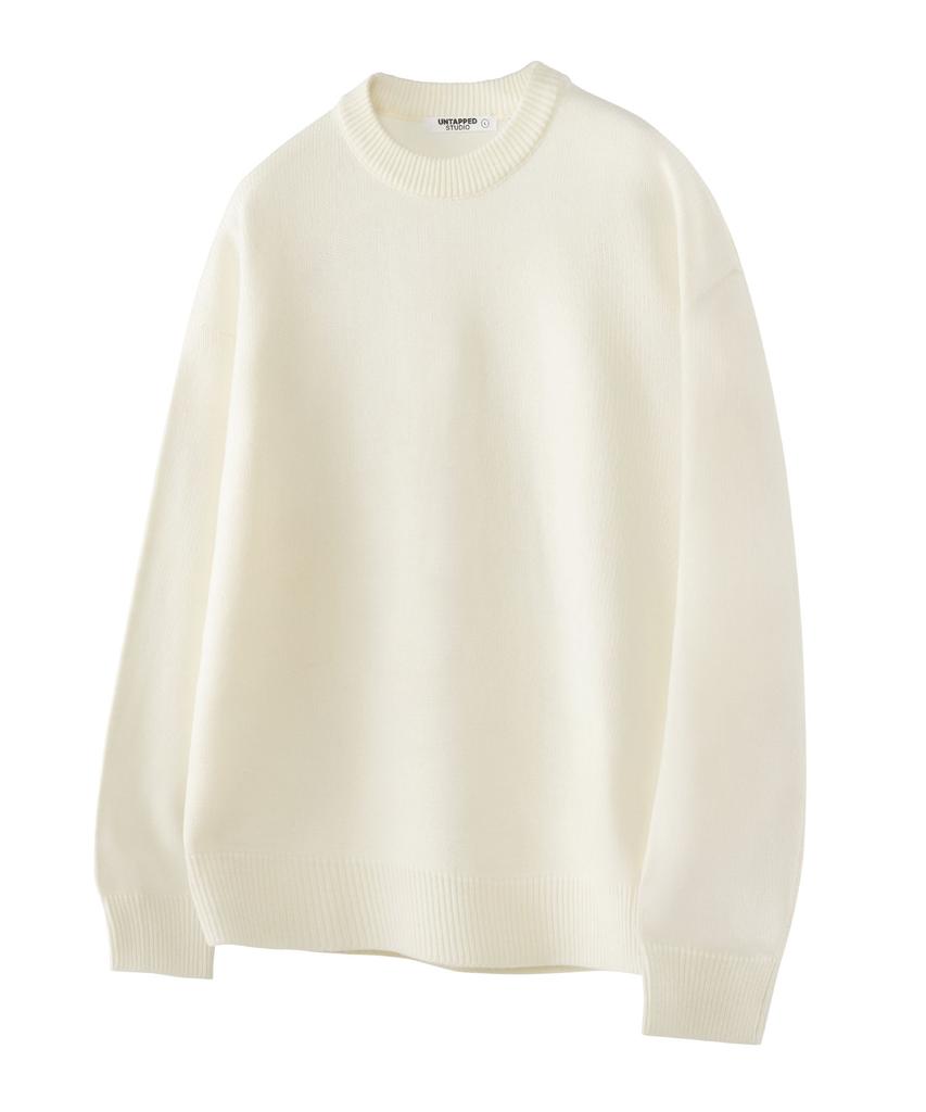 UNTAPPED STUDIO [2Pack] Oversized Hacci Round Knit 6 Colors (Type B)