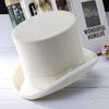 New Solid Color Wool Hat for Autumn and Winter: Retro British-Style Jazz Hat