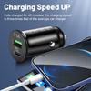 Mini 2 Port USB PD 3.1A Автомобильное зарядное устройство Быстрая зарядка Type C Автомобильные зарядные устройства Адаптер для iPhone Для Samsung Для Xiaomi